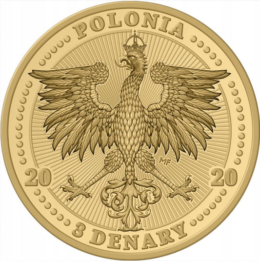 3 DENARY – Bitwa Warszawska 1920-2020 + FOLDER