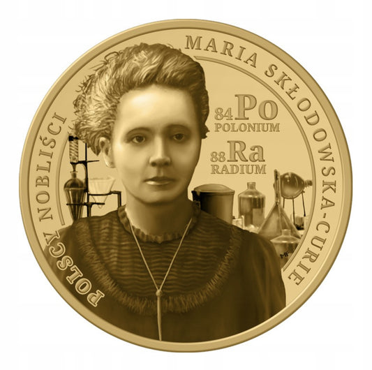 3 DENARY – Maria Skłodowska-Curie + FOLDER
