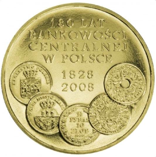 2 zł 180 lat bankowości centralnej w Polsce – 2009