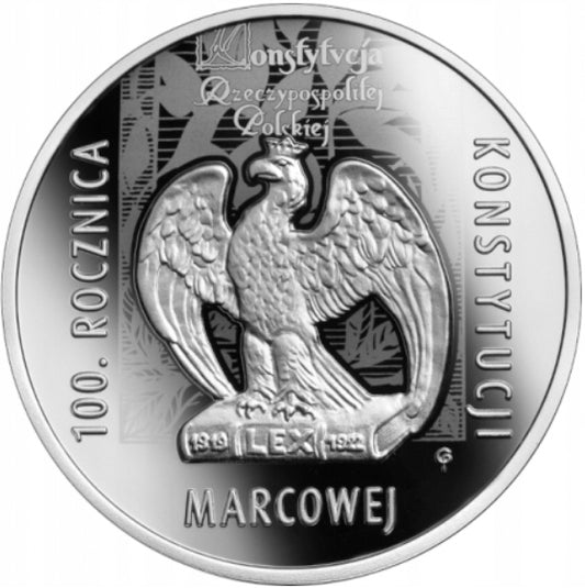 10 zł – 100. rocznica Konstytucji marcowej – 2021