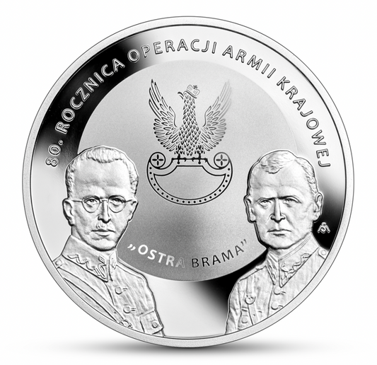 10 zł – 80. rocznica operacji Armii Krajowej Ostra Brama – 2024