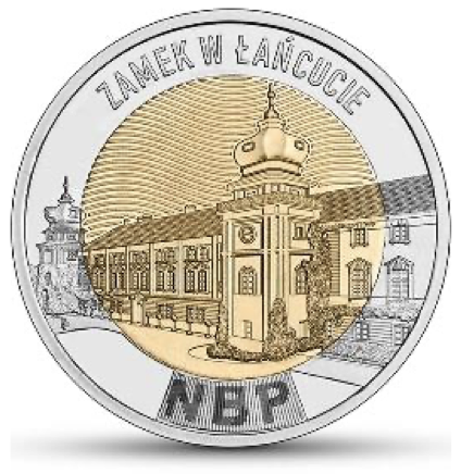 5 zł – Zamek w Łańcucie – Odkryj Polskę – 2024 – 5 MONET