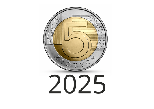 5 zł złotych 2025 – MENNICZA Z WORECZKA – NOWOŚĆ