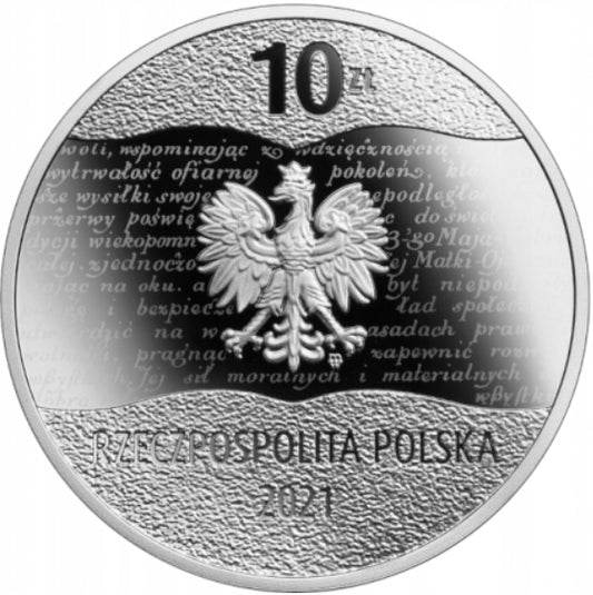 10 zł – 100. rocznica Konstytucji marcowej – 2021