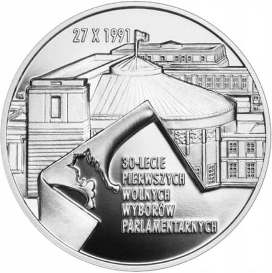 10 zł – 30-lecie pierwszych wolnych wyborów – 2021