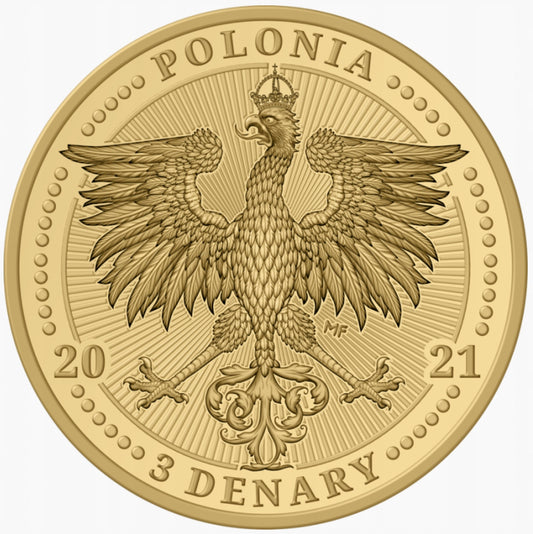 3 DENARY – Dzwon Zygmunt Na Wawelu + FOLDER